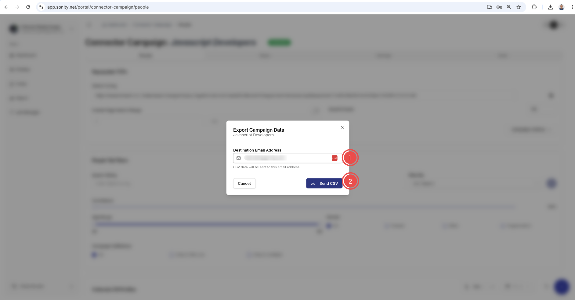 Export CSV