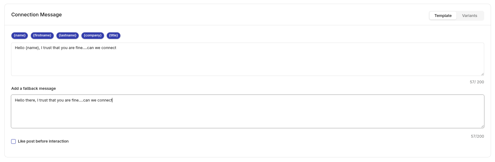 Create a schedule posts campaign